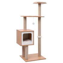 Cat Tree with Sisal Scratching Mat 123 cm