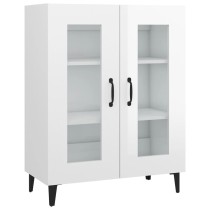 Sideboard High Gloss White 69.5x34x90 cm Engineered Wood