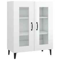 Sideboard High Gloss White 69.5x34x90 cm Engineered Wood