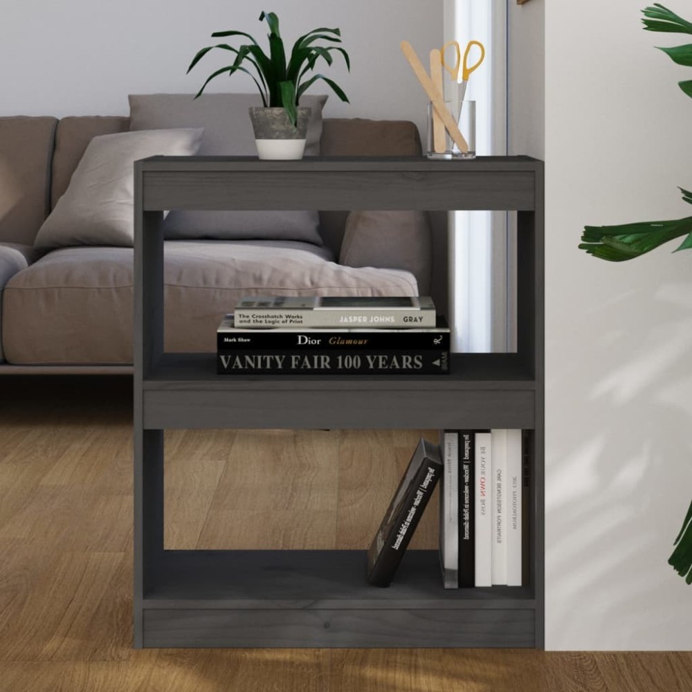 Book Cabinet/Room Divider Honey Brown 60x30x199.5 cm Wood Pine