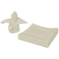 Dinner Napkins 10 pcs Cream...