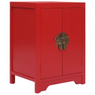 Bedside Cabinet Red...