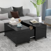 Coffee Table Grey 75x75x38...