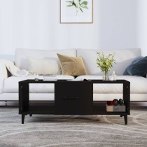 Coffee Table Grey Sonoma 102x50x40 cm Engineered Wood