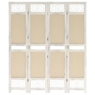 5-Panel Room Divider Cream...