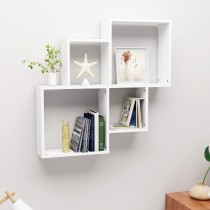 Wall Cube Shelf High Gloss...