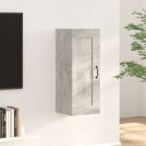 Hängeschrank Weiß 35x34x90 cm Holzwerkstoff