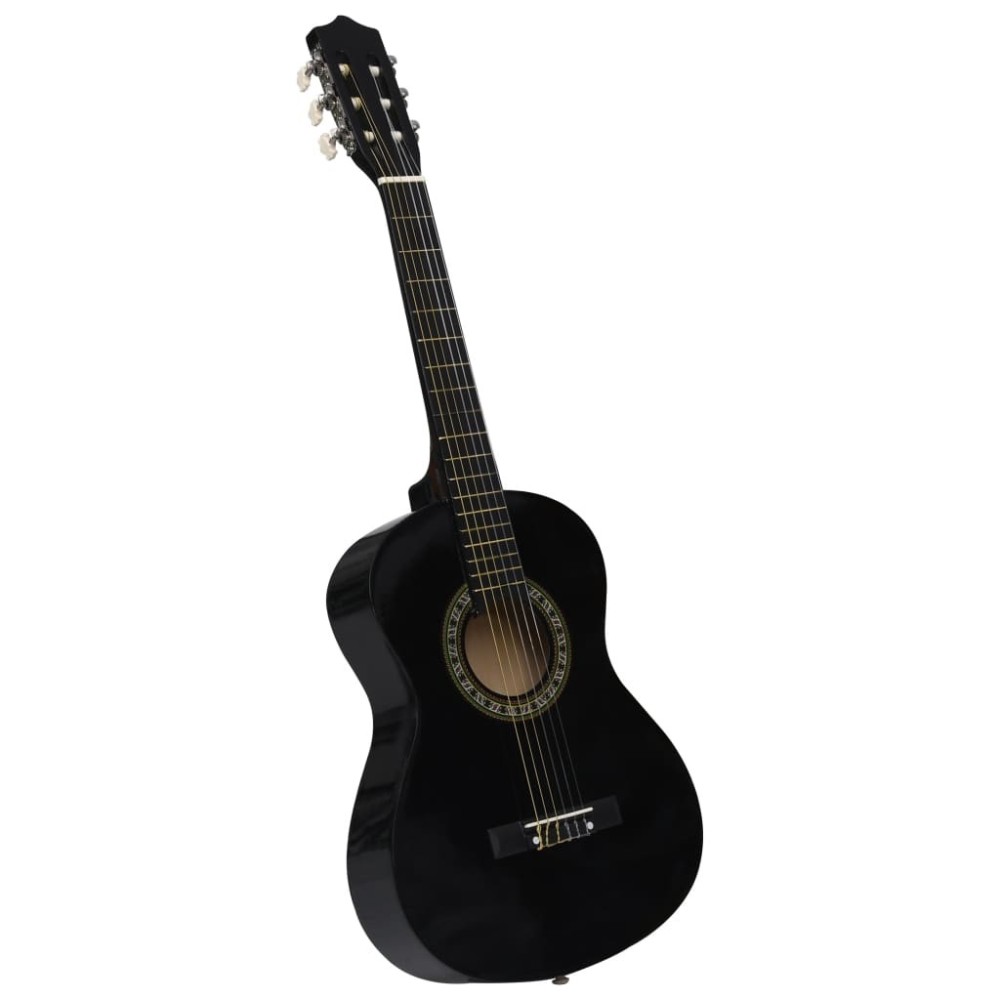 Classical Guitar for Beginner and Kids Black 3/4 36"