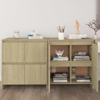 Sideboards 2 pcs Concrete...