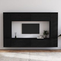 TV-Schränke 8 Stk. Massivholz Kiefer