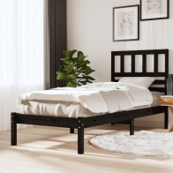 Bed Frame Black 150x200 cm...