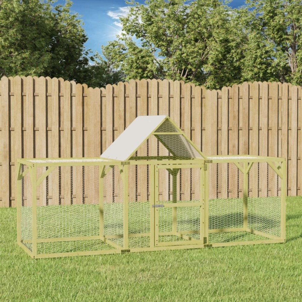Chicken Coop 200x100x150 cm Impregnated Solid Wood Pine