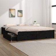 Bed Frame with Drawers...