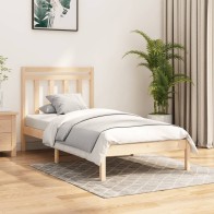 Bed Frame Solid Wood...