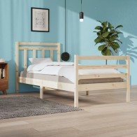 Bed Frame Solid Wood...
