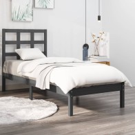Bed Frame Solid Wood...