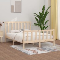 Bed Frame Solid Wood...