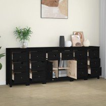 Sideboard 230x35x80 cm Solid Wood Pine