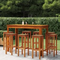 7 Piece Garden Bar Set...