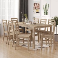Dining Chairs 4 pcs Solid...