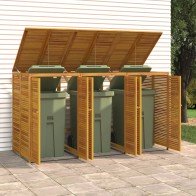 Quadruple Garbage Bin Shed...
