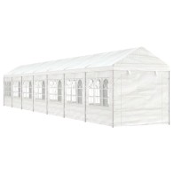 Gazebo with Roof White...
