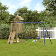 Outdoor Playset Solid Wood...