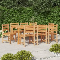 Garden Chairs 4 pcs Solid Wood Teak