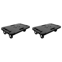 Transport Trolley Black Polypropylene 300 kg