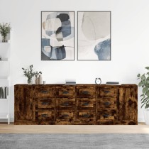 Sideboards 3 Stk. Schwarz...