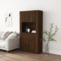 Highboard Brown Oak...