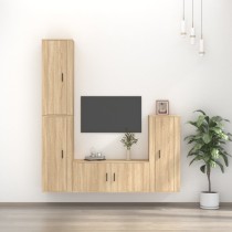 4 Piece TV Cabinet Set...
