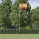 Spain Flag and Pole 6.23 m Aluminium
