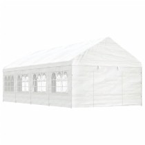 Gazebo with Roof White...