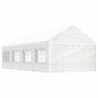 Gazebo with Roof White...