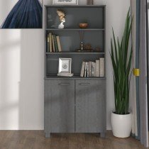 Highboard HAMAR Massivholz Kiefer Honigbraun