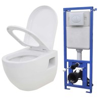 Wall-Hung Toilet with...