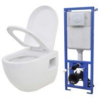 Wall-Hung Toilet with...