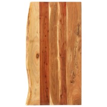 Bathroom Vanity Top Solid Acacia Wood 140x52x3.8 cm