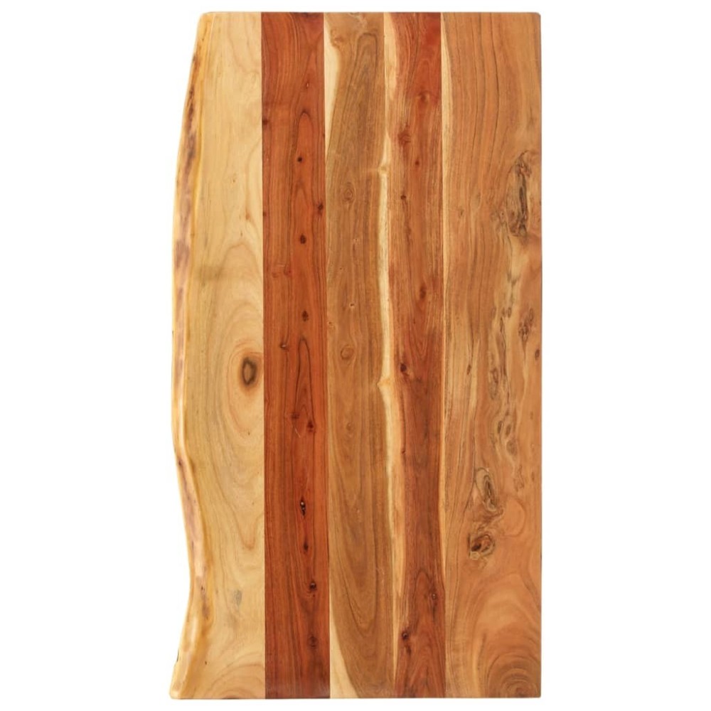 Bathroom Vanity Top Solid Acacia Wood 140x52x3.8 cm