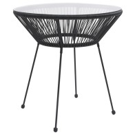 Garden Dining Table Black...