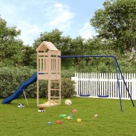 Outdoor Playset Solid Wood...