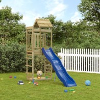 Outdoor Playset Solid Wood...