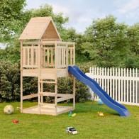 Outdoor Playset Solid Wood...