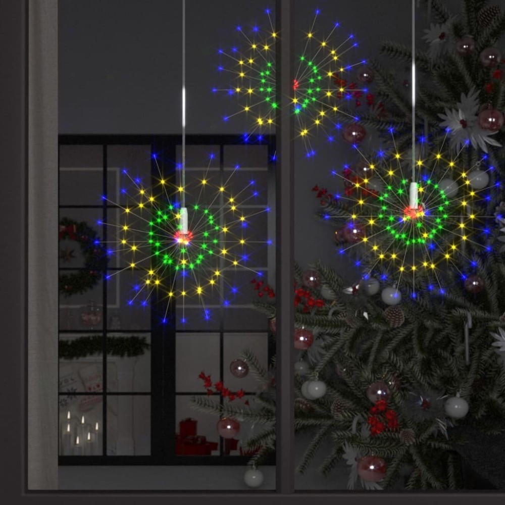 Feuerwerkslichter 10 Stk. Mehrfarbig 20 cm 1400 LEDs