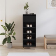 Shoe Cabinet Brown Oak...
