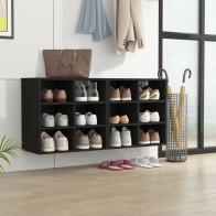 Shoe Cabinet Black...