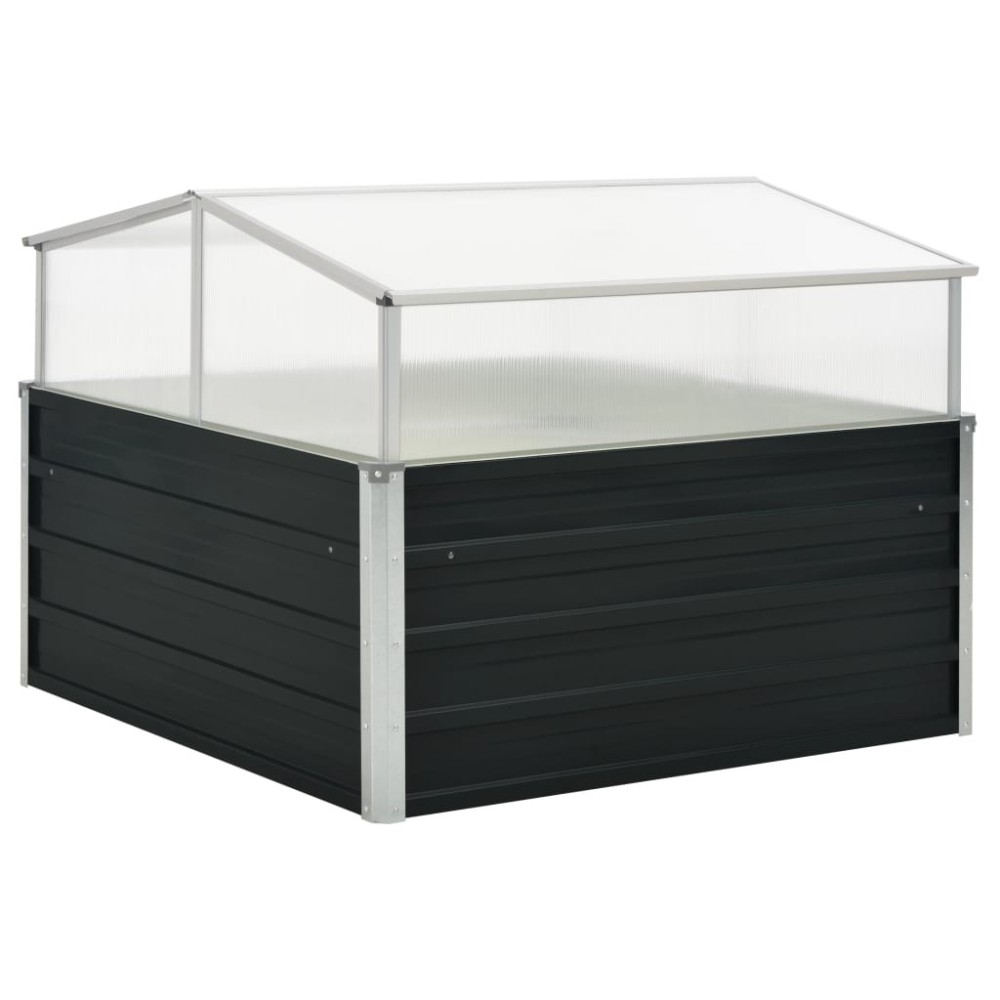 Greenhouse Green 100x100x77 cm Galvanised Steel