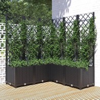 Garden Planter with Trellis...