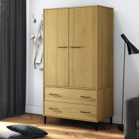 Wardrobe with Metal Legs...